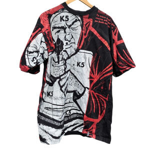 Parish Militia International Heavy Weight Short Sleeve T Shirt XL Art to Wear